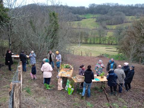 photo atelier forêt jardin 6 février 2022